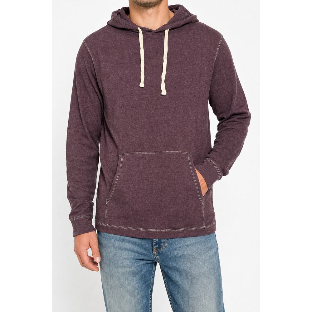 Company 81 Mens Burgundy Pullover Hoodie Size L